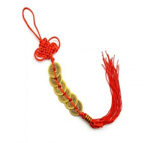 FENG SHUI METAL 6 LUCKY COINS
