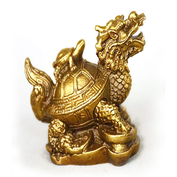 Metal Dragon Turtle For Longevity Protection